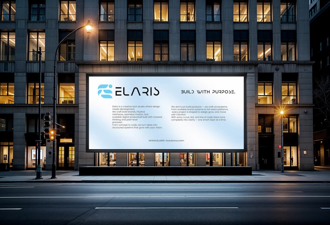 Elaris — Système d’identité visuelle